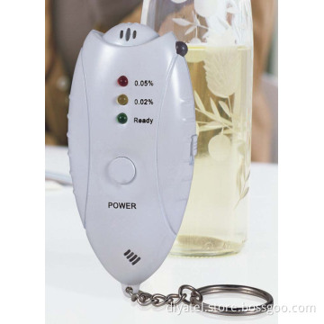 Ipega Most Hot Sale Keychain LED Alcohol Breath Tester for Drunk Driving Safety/Mini Alcohol Tester for Safely Guide of Drivers